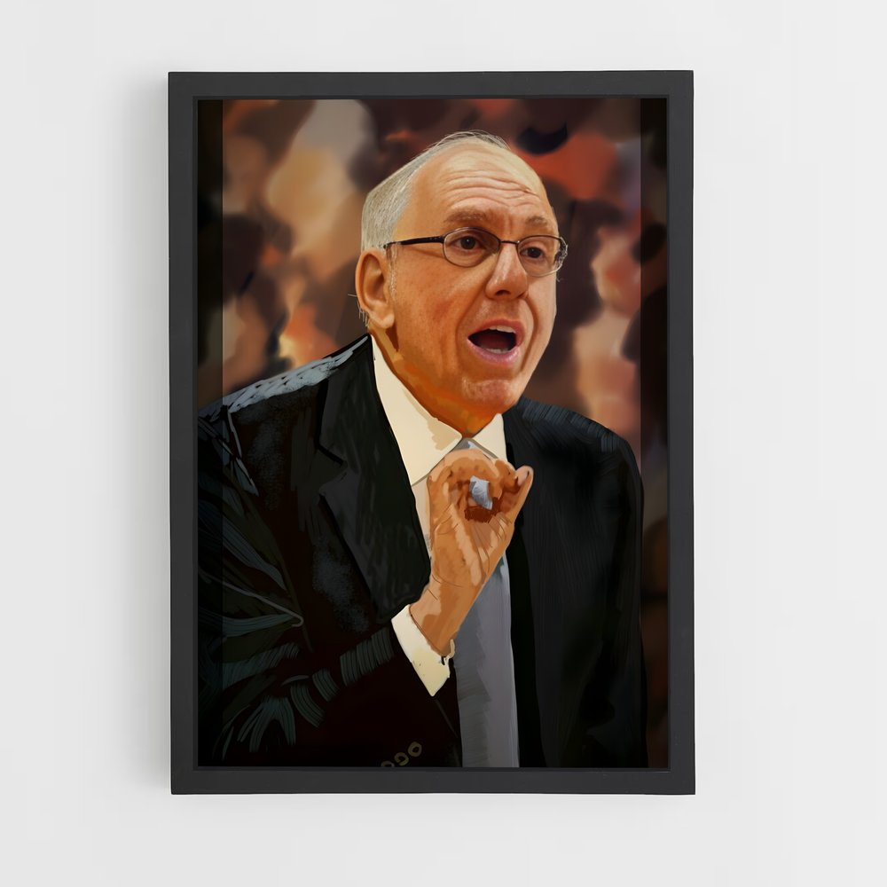 Poster Élégance Sportive – affiche Basketball (vue 2)